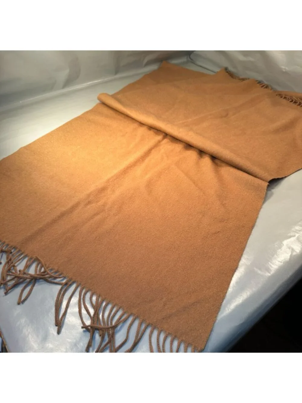 Scotch Soda Maison Scotch Wool Shawl Throw Grandiose Formidable Fringe Wrap